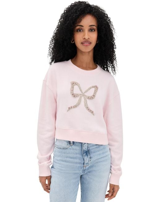 LoveShackFancy White Rylan Pullover