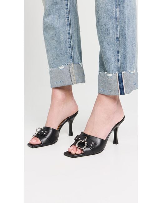 R13 Black Heeled Harness Slides