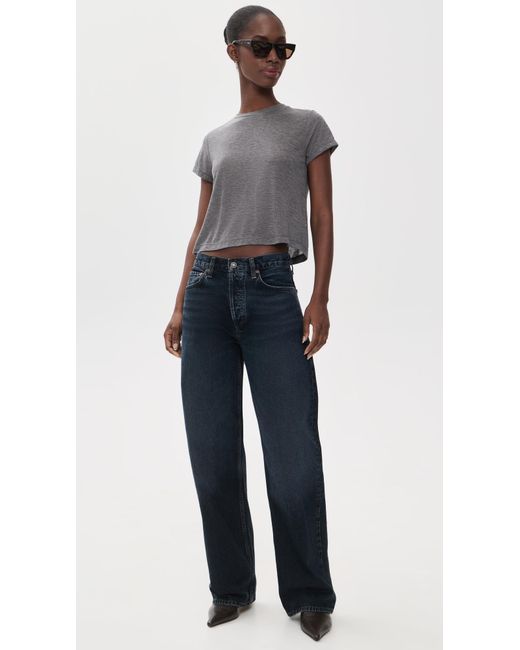Agolde Gray Adine Tee