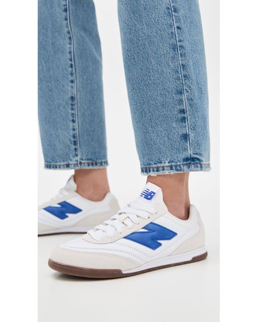 New Balance White Rc42 Sneakers