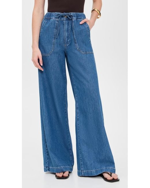 PAIGE Blue Rumi Pants