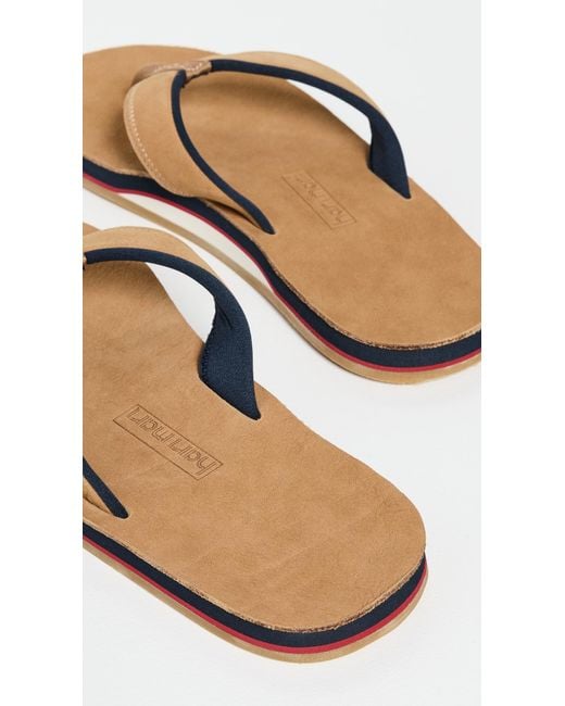 Hari Mari Black Pier Flip Flops for men