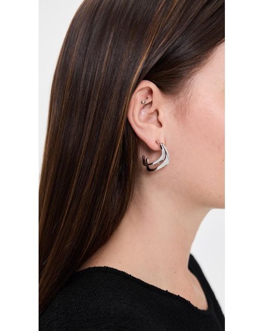 DEMARSON White Sandro Hoops