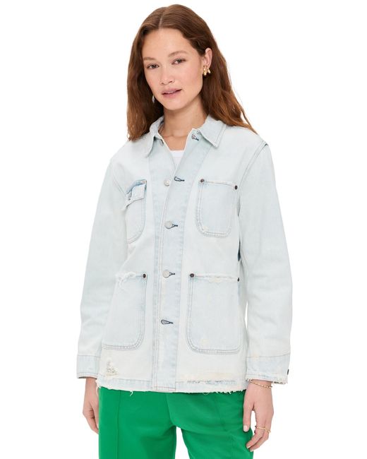 Polo Ralph Lauren White Denim Field Jacket