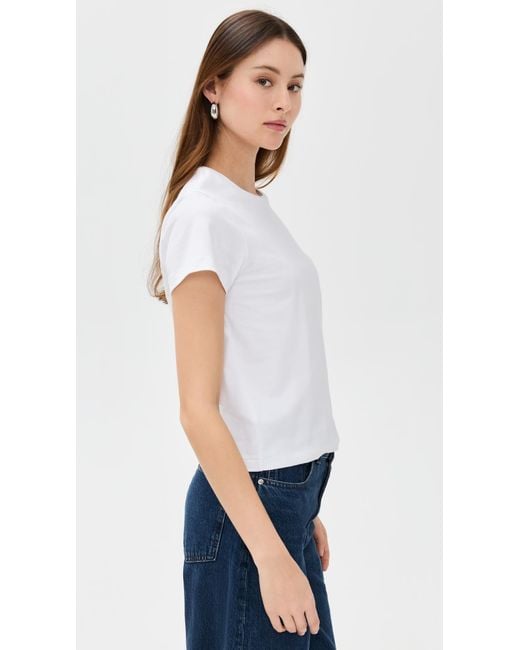 Re/done White Classic Tee