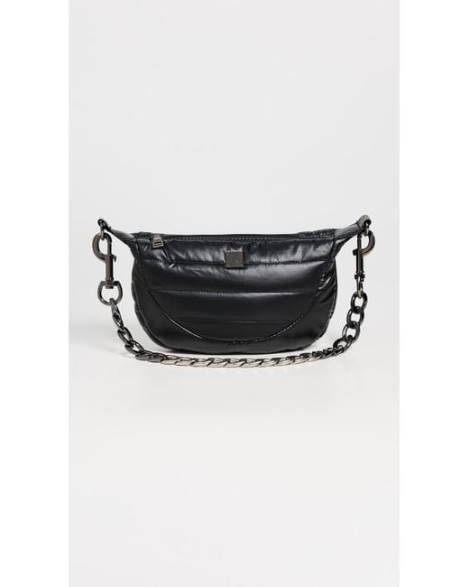 Think Royln Black Tiny Dancer Crossbody Bag