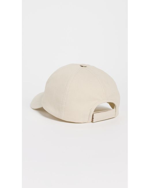 Isabel Marant White Tyron Cap