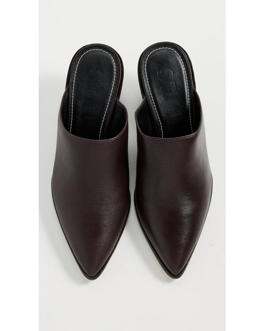 Staud Black Austen Mules