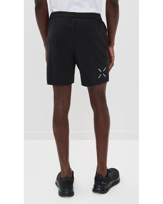 TEN THOUSAND Black Interval Lined Shorts 7 for men