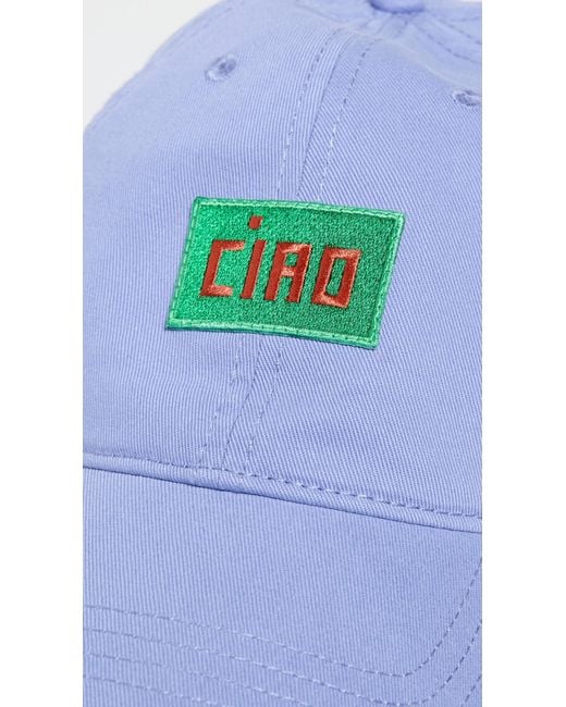 Clare V. Blue Baseball Hat