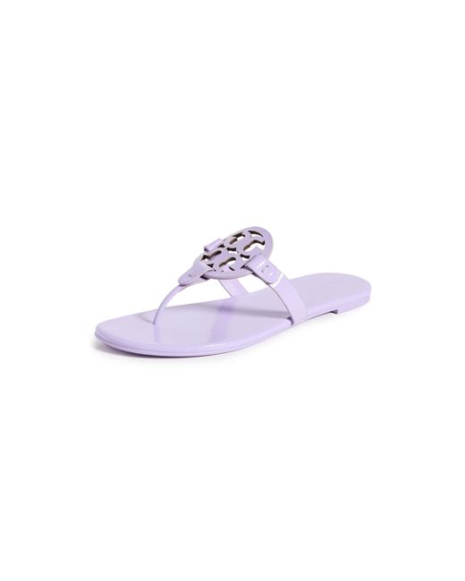 Tory Burch Purple Miller Soft Sandals 4