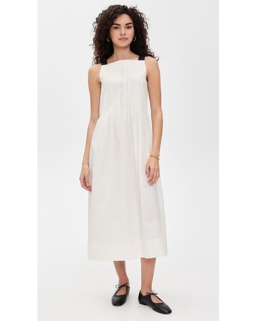 Sea White Adele Sportswear Tank Dress