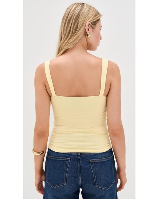 Reformation Blue Trish Knit Top