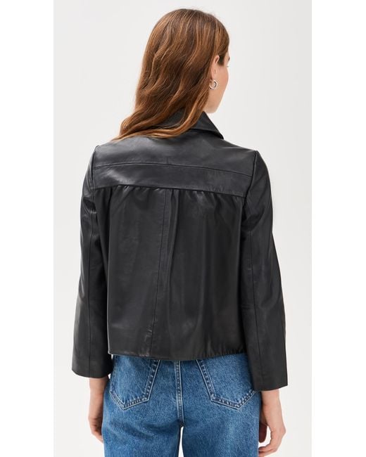Ba&sh Black Mylos Jacket