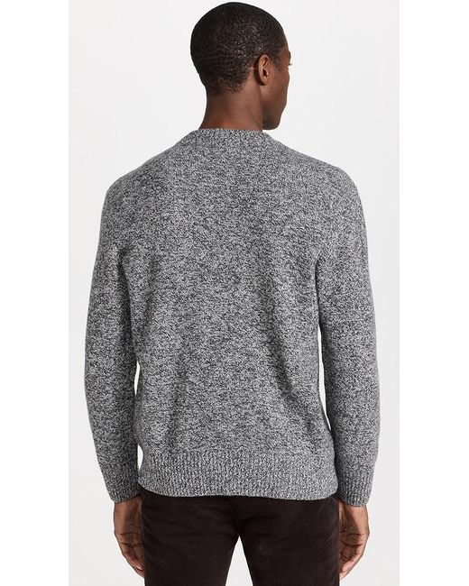 A.P.C. Gray Archie Pullover for men
