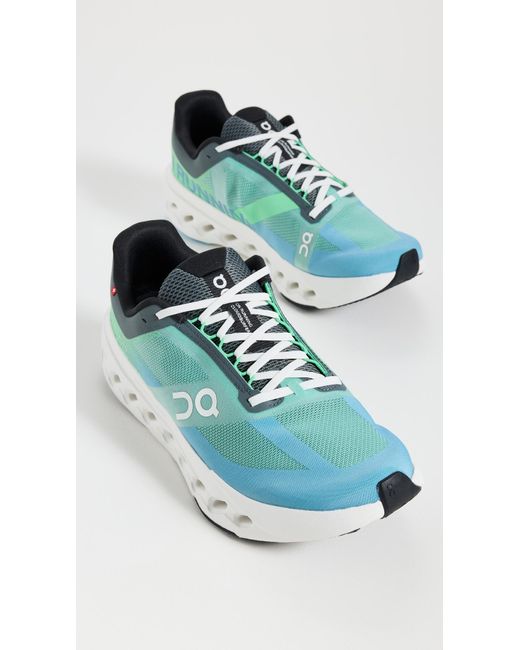 On Shoes Blue Cloudsurfer Next 1 Sneakers Heydew/Ivory for men