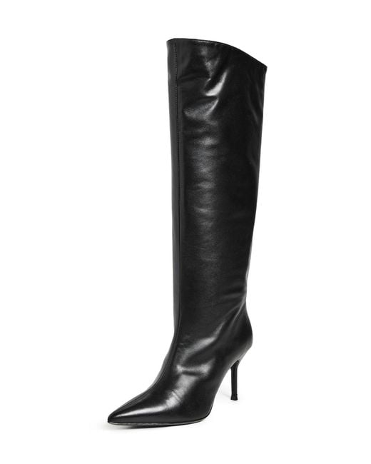 Staud Black Sebastian High Heel Boots