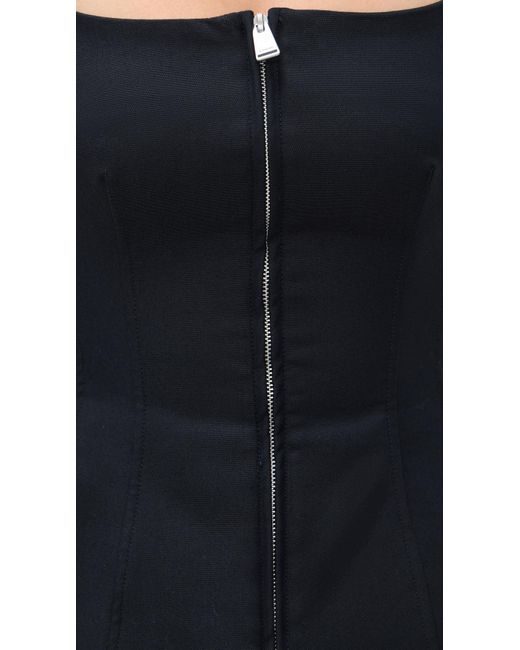 Jonathan Simkhai Black Jolynn Combo Dress