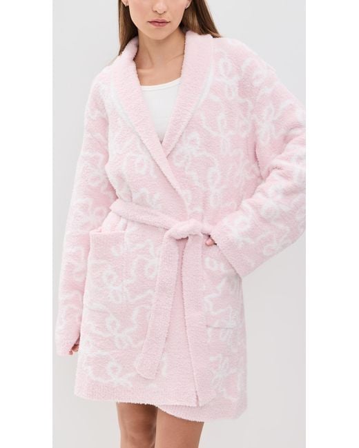 LoveShackFancy Pink Indie Robe