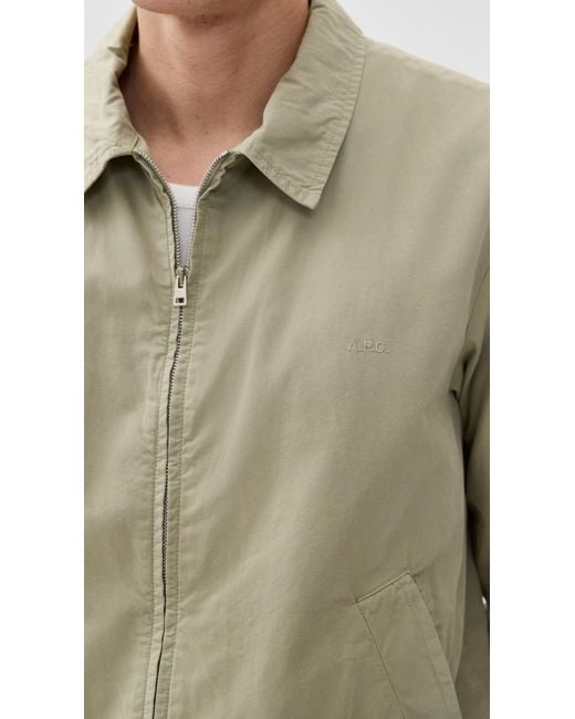A.P.C. Natural A. P.C. Gilbert Blouson Jacket for men