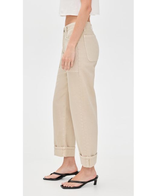 Re/done Natural The Bender Jeans