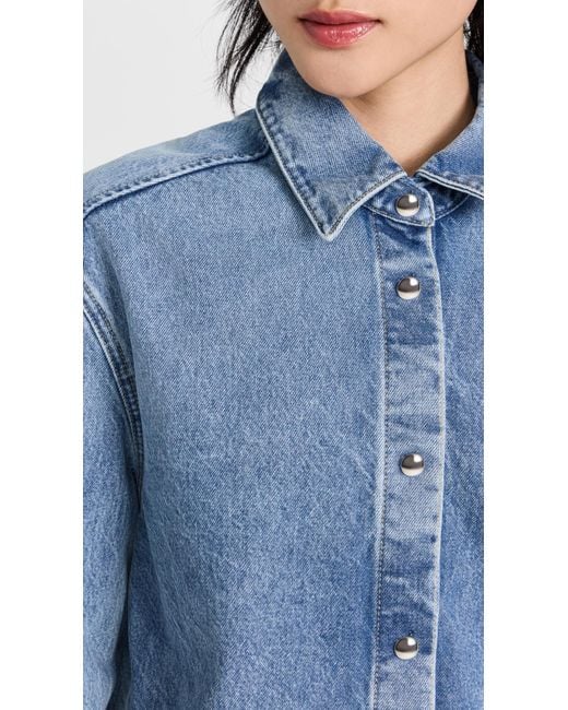 Khaite Blue Argo Top