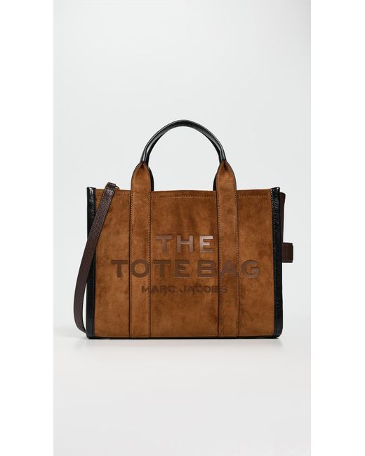 Marc Jacobs Brown The Suede Medium Tote Bag