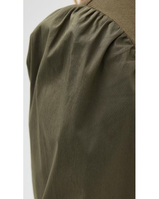 Veronica Beard Green Coralee Top