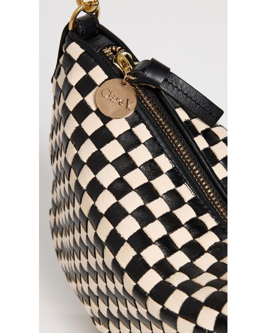 Clare V. White Petite Moyen Messenger Bag
