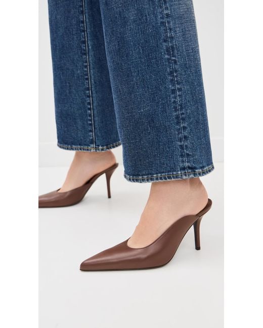 Gia Borghini Brown Abella Pumps