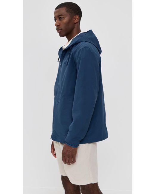 Barbour Blue Newhill Showerproof Rain Jacket for men