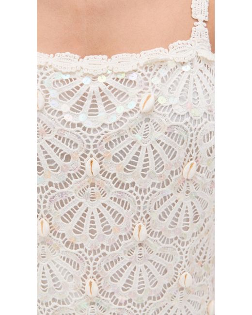 LoveShackFancy White Lamont Dress