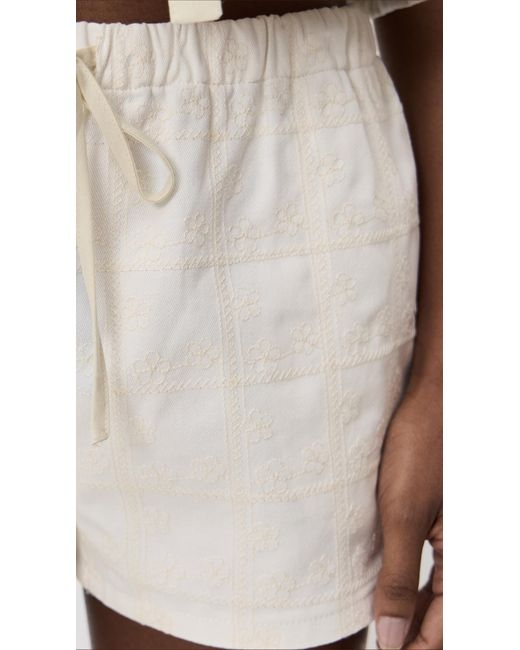 Bailey Rose White Eyelet Shorts