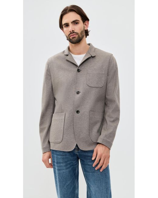 Rag & Bone Gray Prospect Wool Cardigan for men