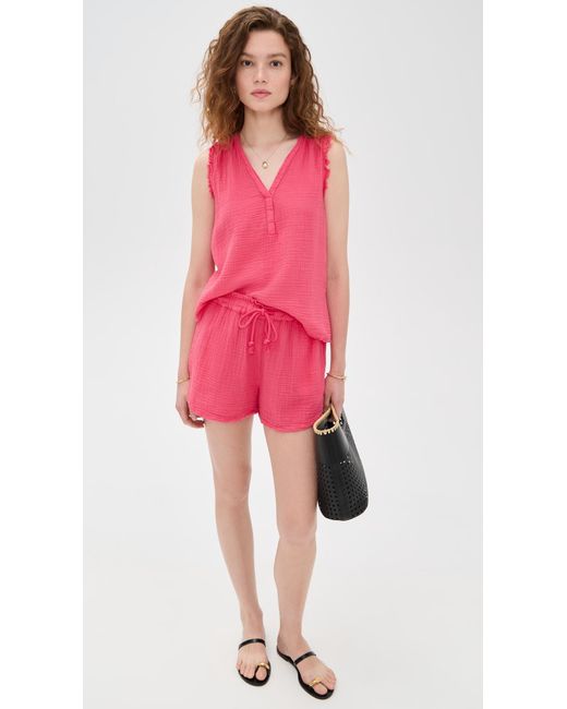 Xirena Pink Evva Top