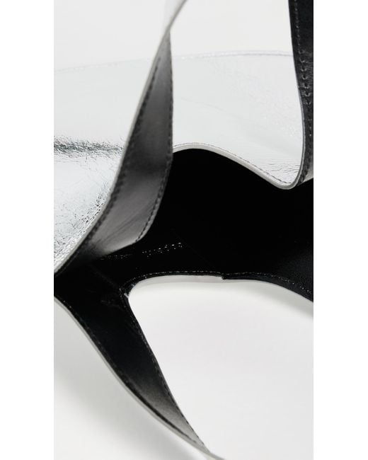 Coperni White Mini Heart Tote Bag