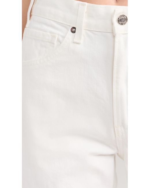 Nili Lotan White Mitchell Jeans