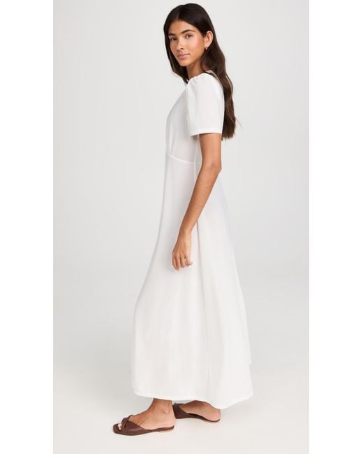 Staud White Sonya Coverup