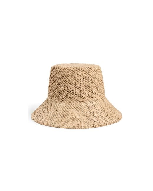 Lack of Color Natural Reef Straw Bucket Hat
