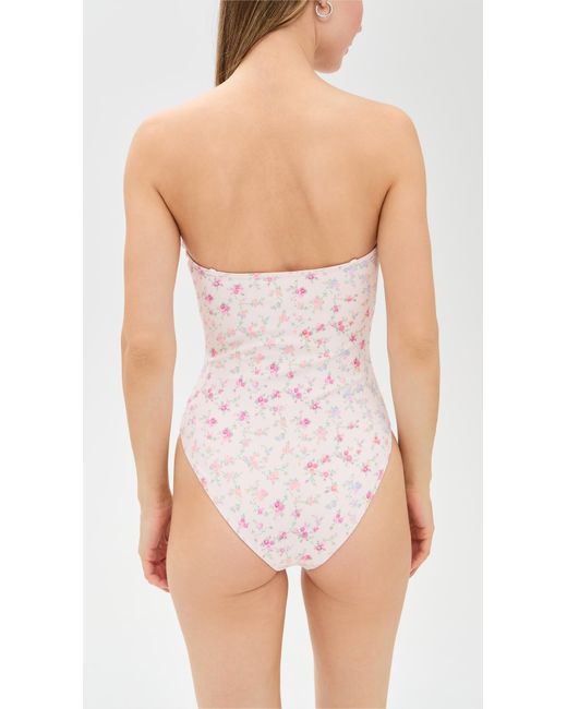 LoveShackFancy White Brooksie One Piece