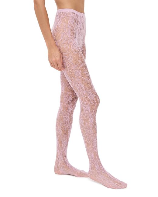Stems Pink Aria Mesh Tights