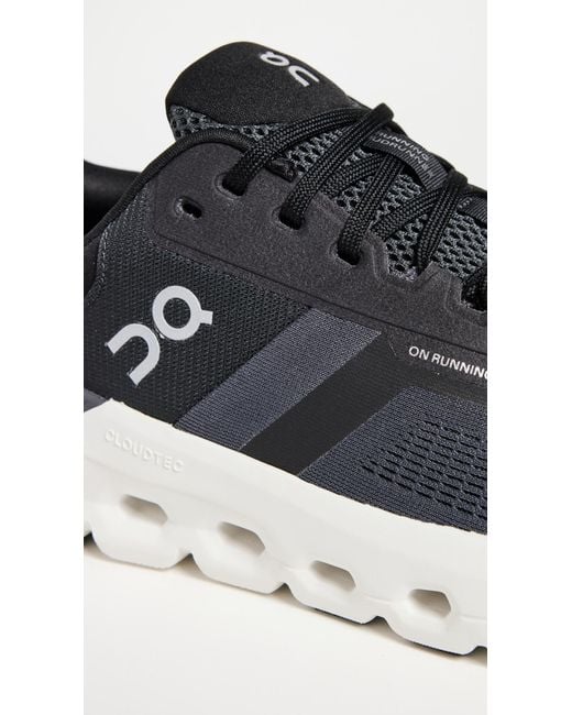 On Shoes Black Cloudrunner 2 Sneakers for men