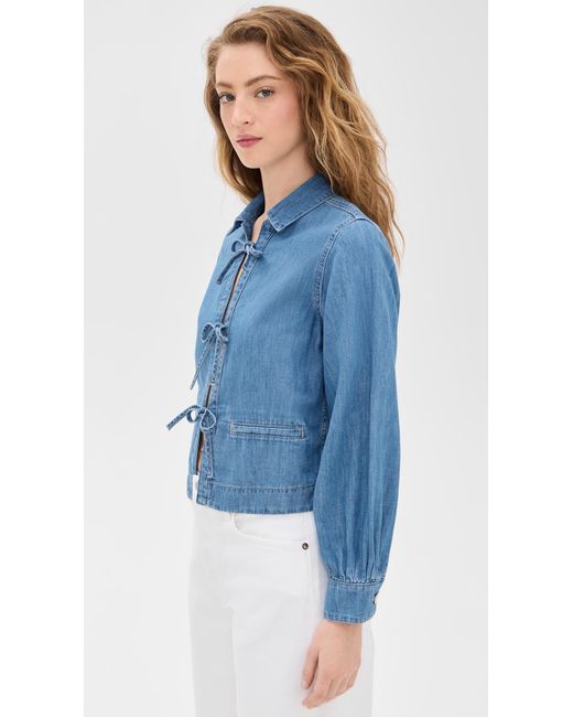 AG Jeans Blue Dottie Jacket
