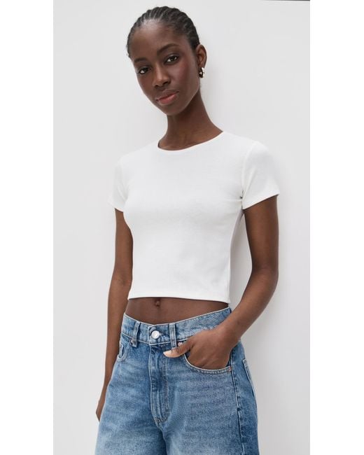 Le Bos White Eloise Tee