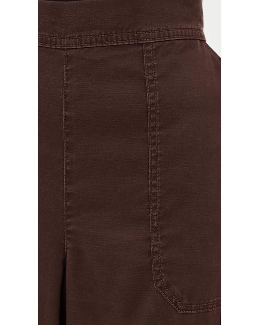 Splendid Brown Angie Texture Slubbed Pants
