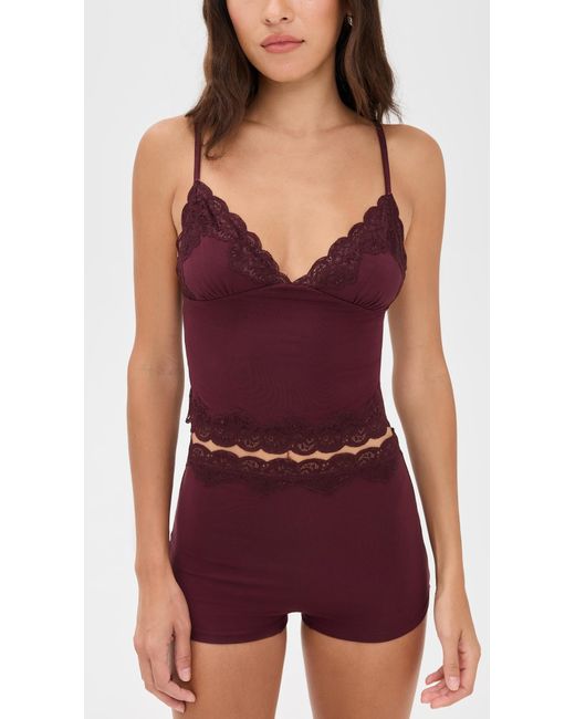 KAT THE LABEL Red Hugo Boy Shorts