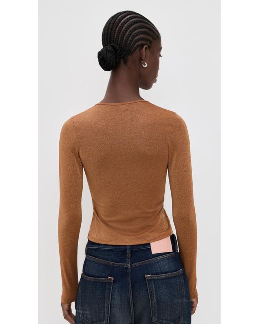 AFRM Blue Linda Top