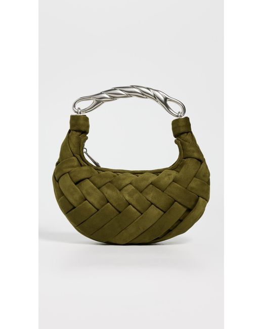 JW PEI Green Orla Weave Handbag
