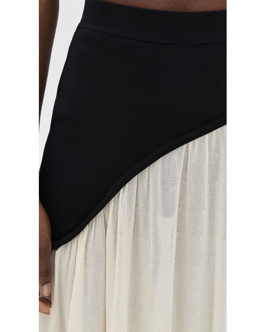 Solid & Striped Black The Soglio Skirt