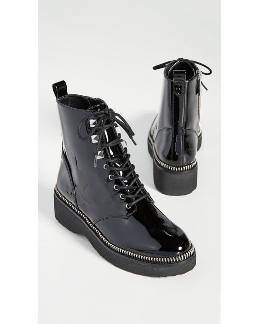 michael kors haskell combat boot